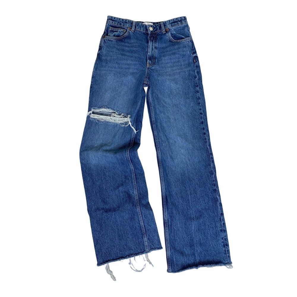 ZARA Hi-Rise Baggy Women’s Jeans Sz 8